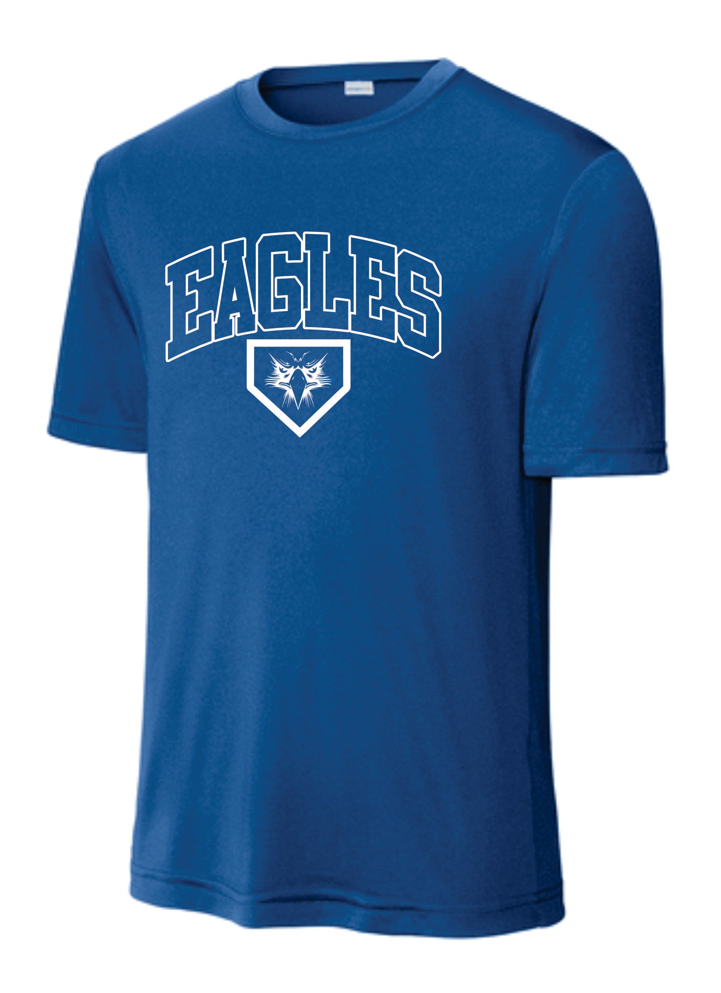 Elma Eagles Baseball Arched Drifit Tee