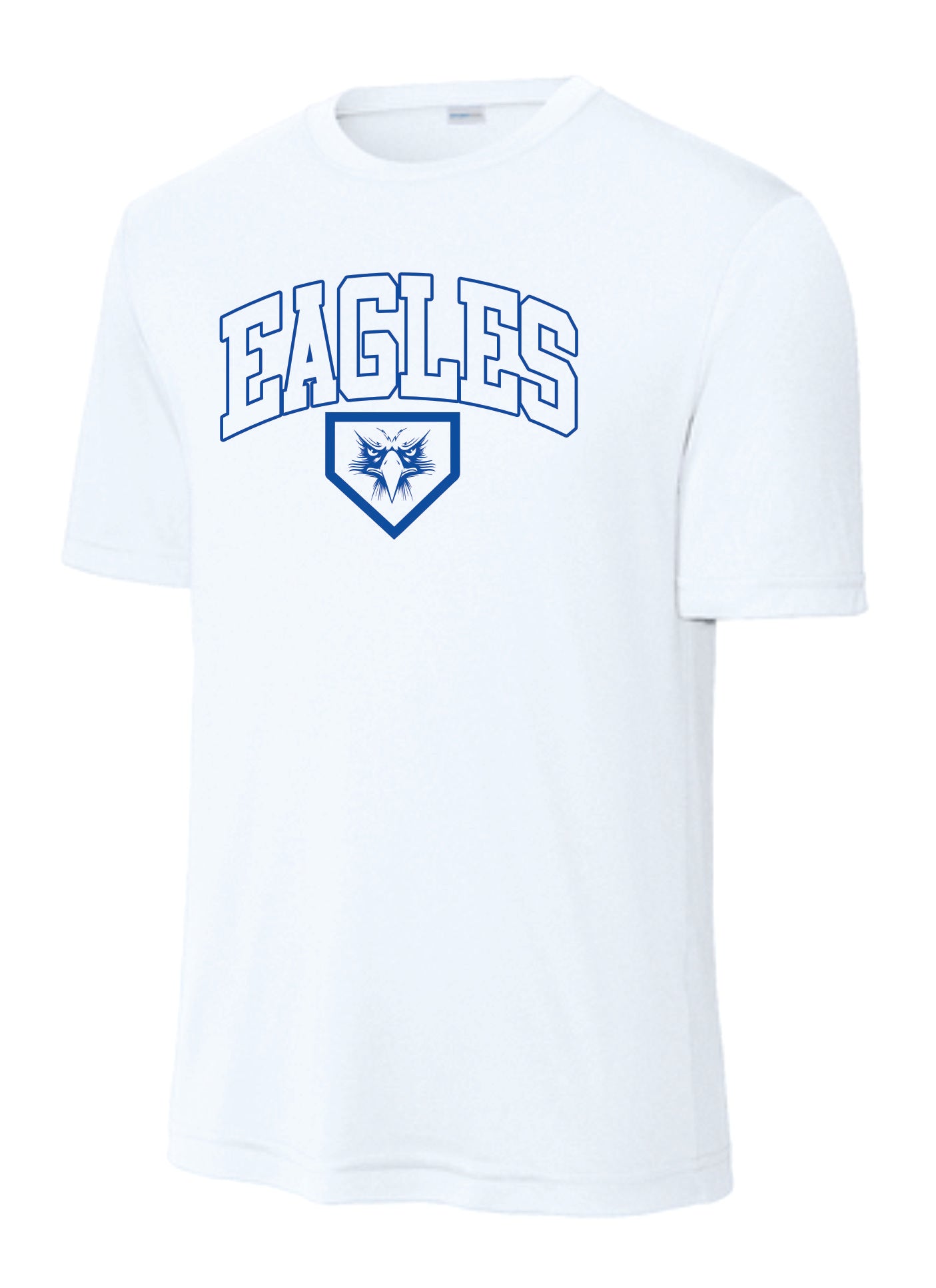 Elma Eagles Baseball Arched Drifit Tee