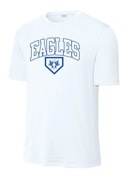 Elma Eagles Baseball Arched Drifit Tee