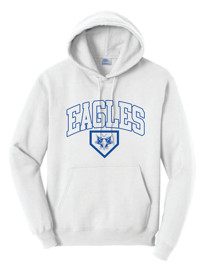 Elma Eagles Baseball Arched Hoodie