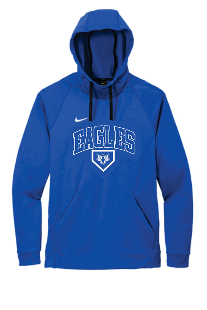 Elma Eagles Baseball Nike Arched Hoodie