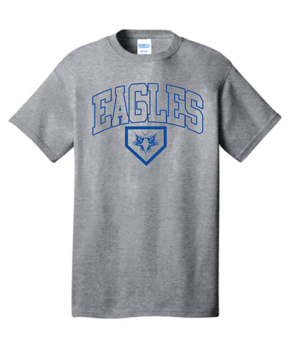 Elma Eagles Baseball Arched Tee