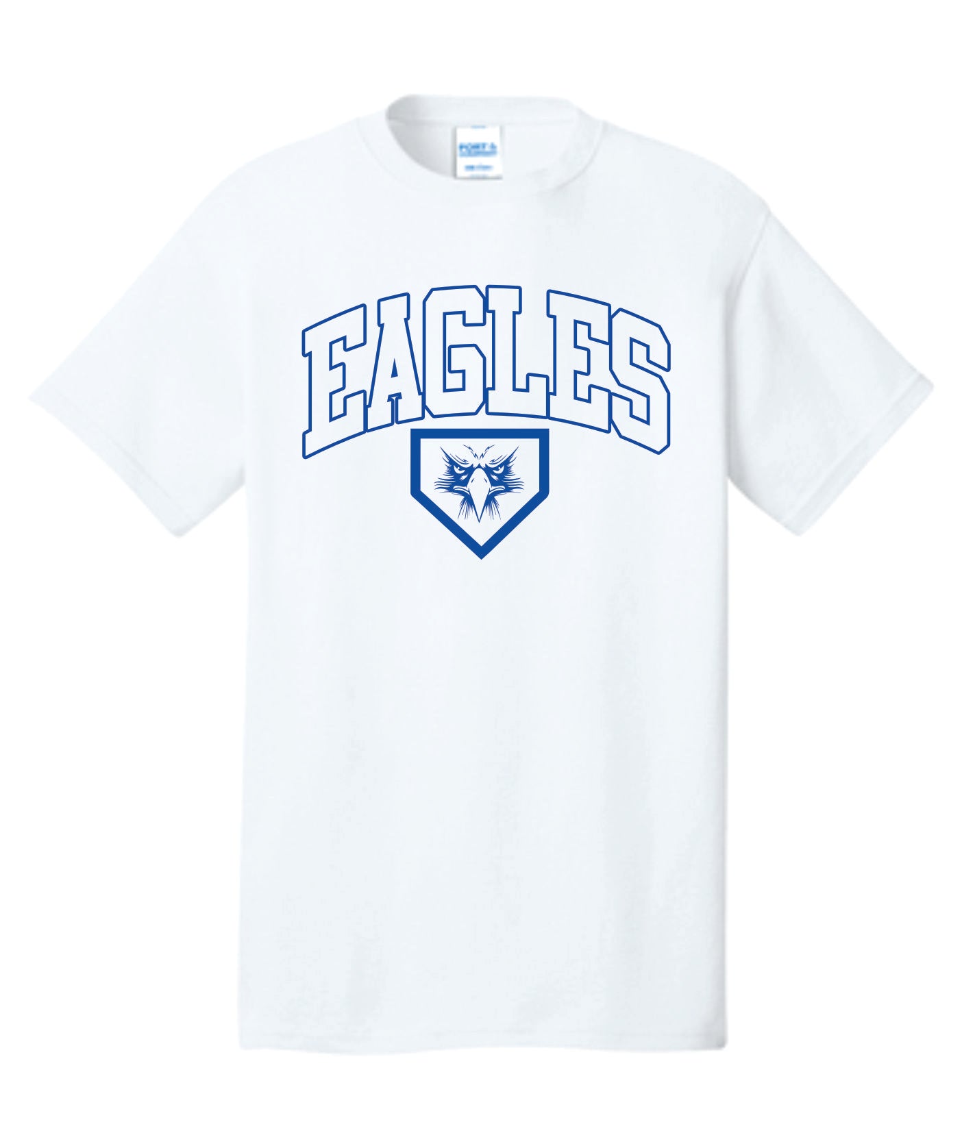 Elma Eagles Baseball Arched Tee