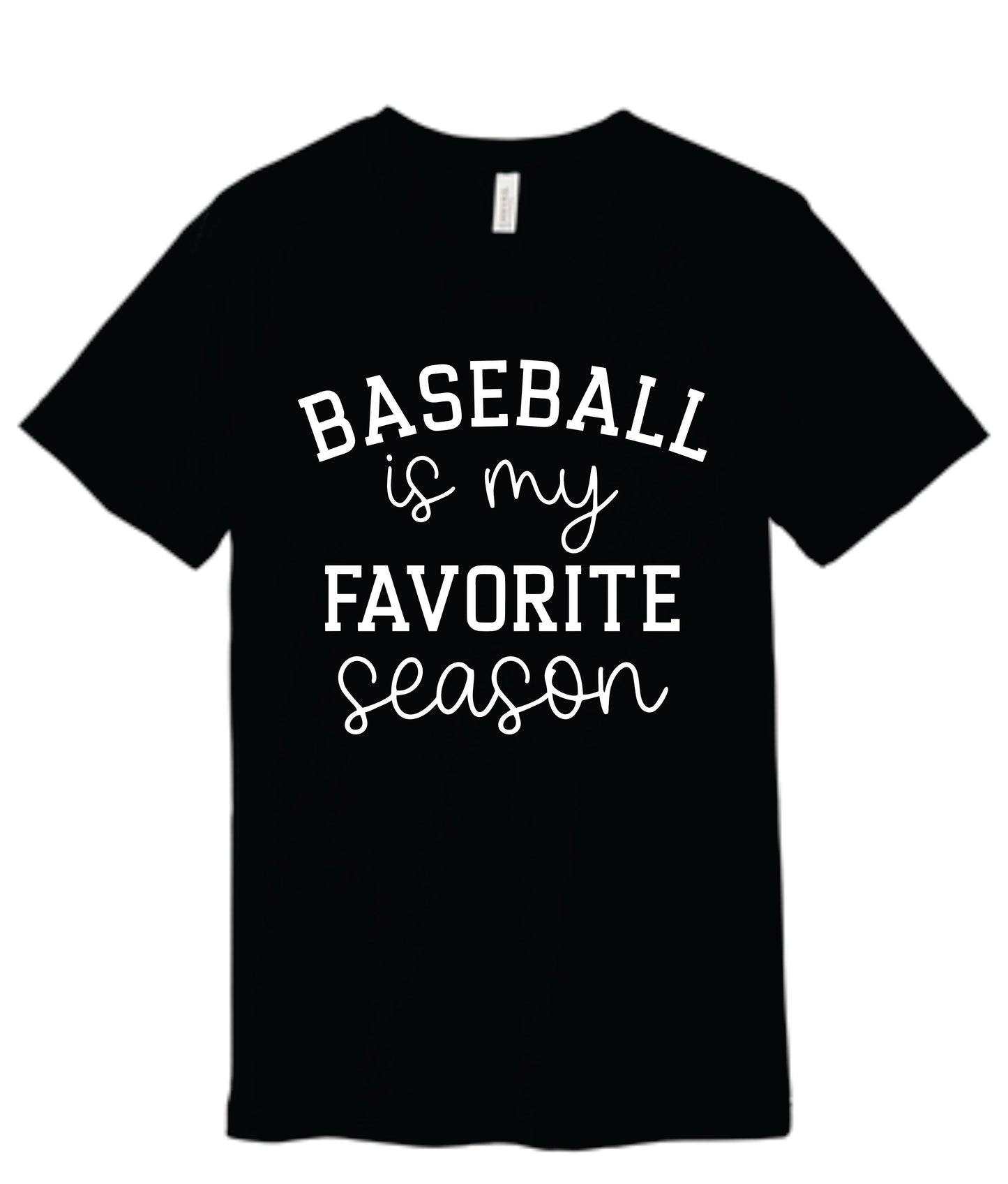 Baseball Is My Favorite Season Tee