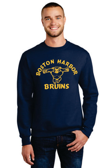Boston Harbor Bruins Arched Crewneck Sweatshirt