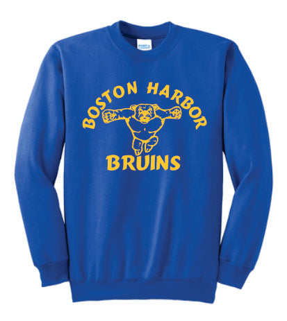 Boston Harbor Bruins Arched Crewneck Sweatshirt
