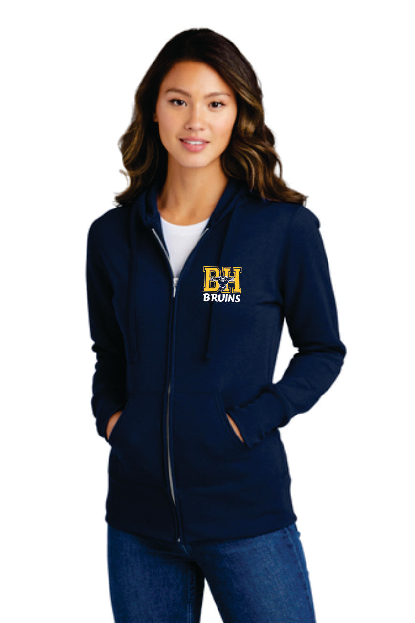 BH Bruins Zip Up