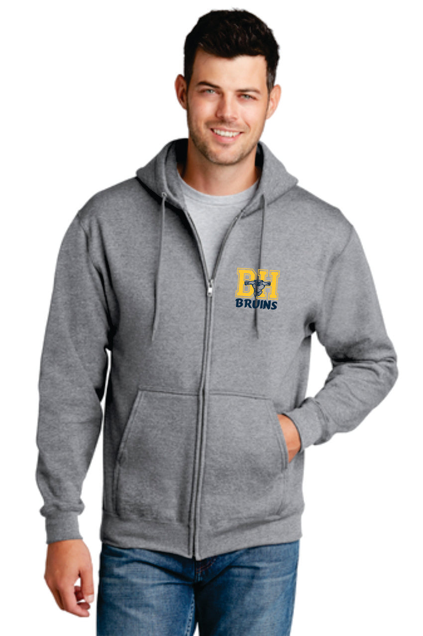 BH Bruins Zip Up