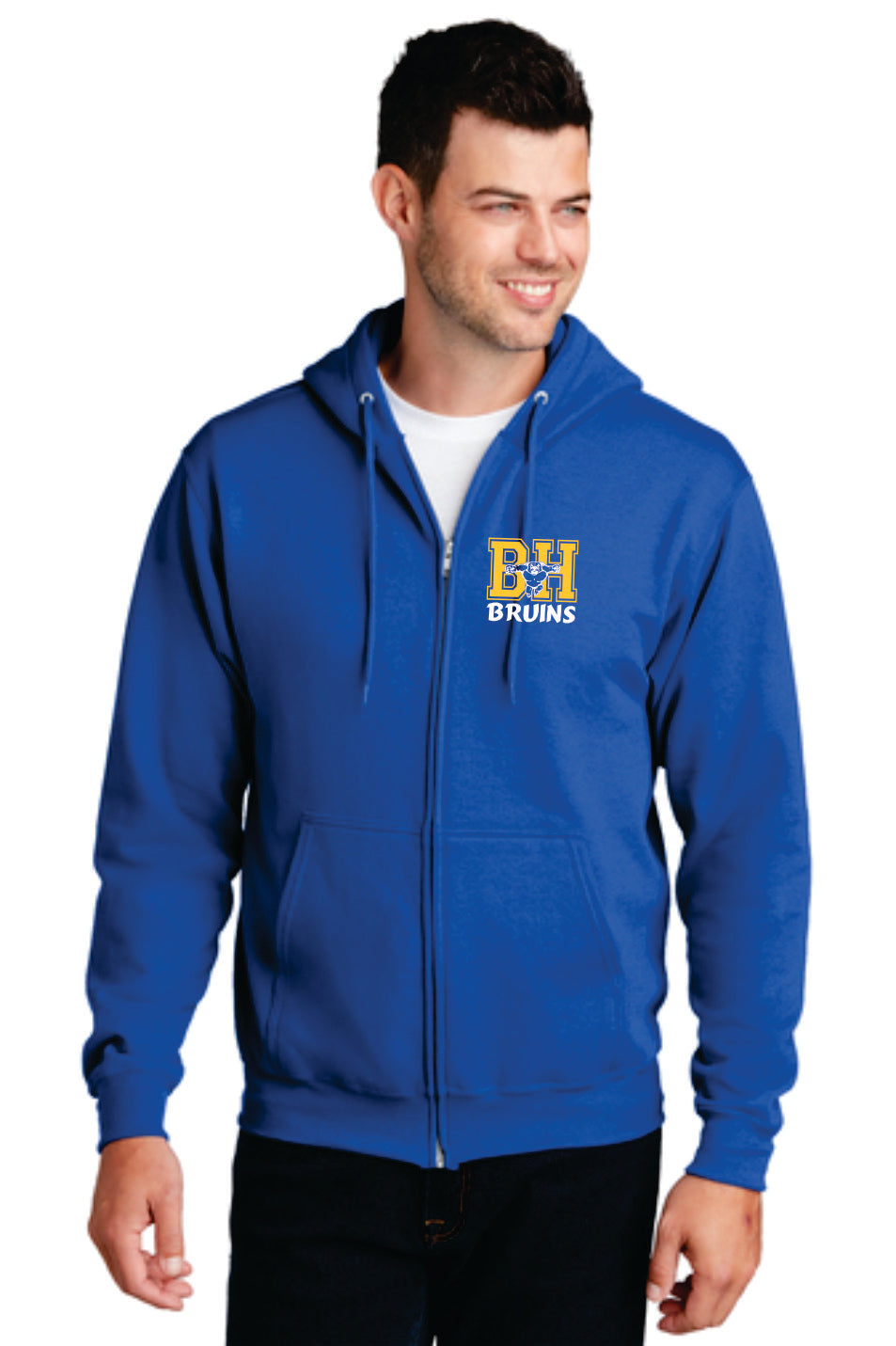 BH Bruins Zip Up