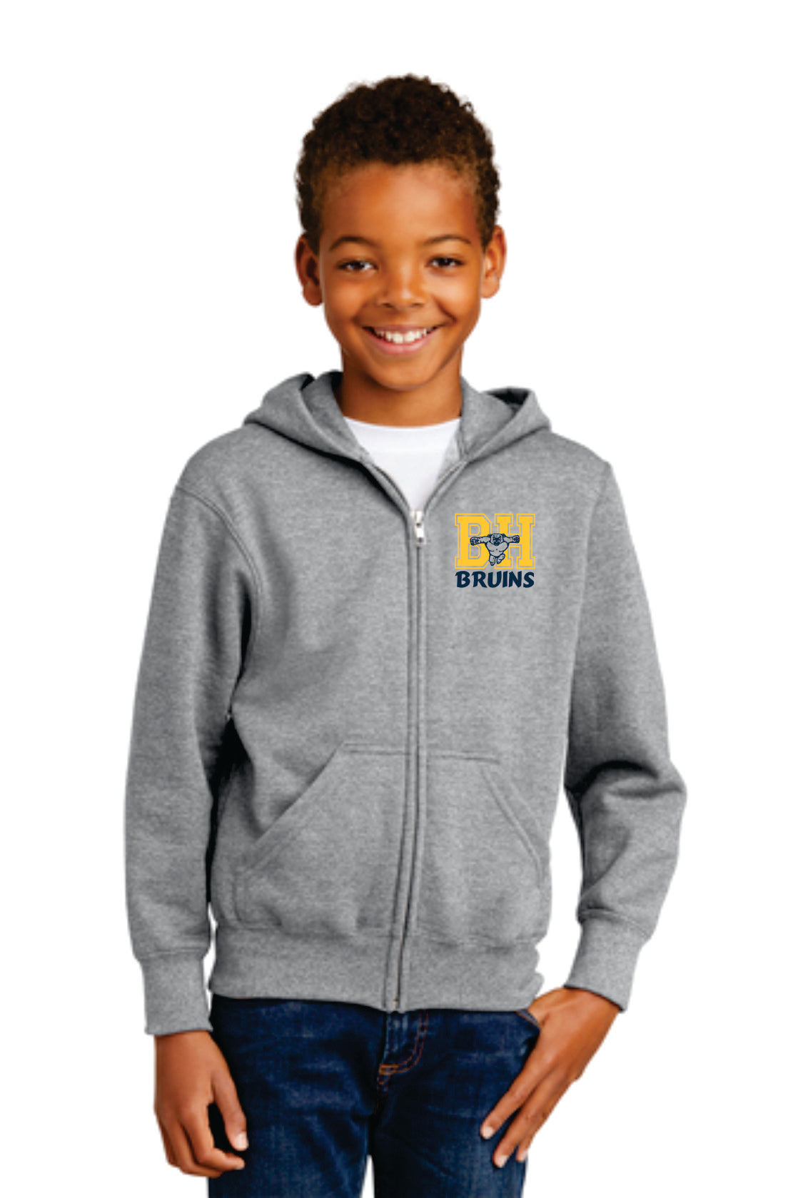 BH Bruins Zip Up