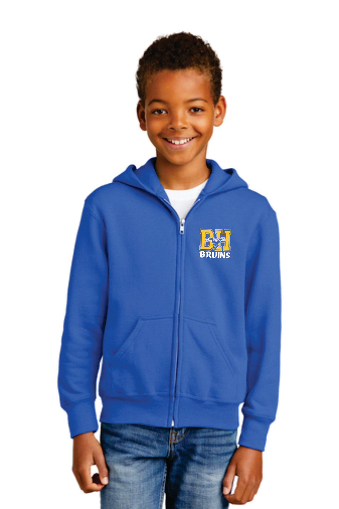 BH Bruins Zip Up