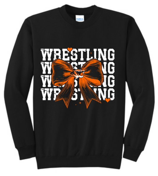 Centralia Wrestling/Bow  Crewneck sweatshirt