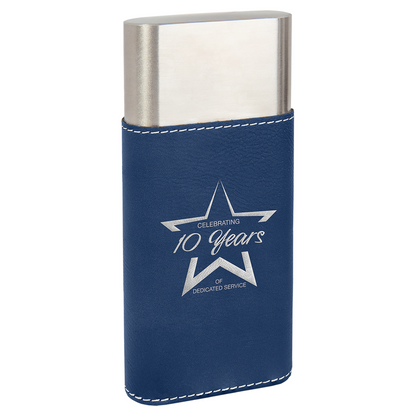 Leatherette Cigar Case with Cutter
