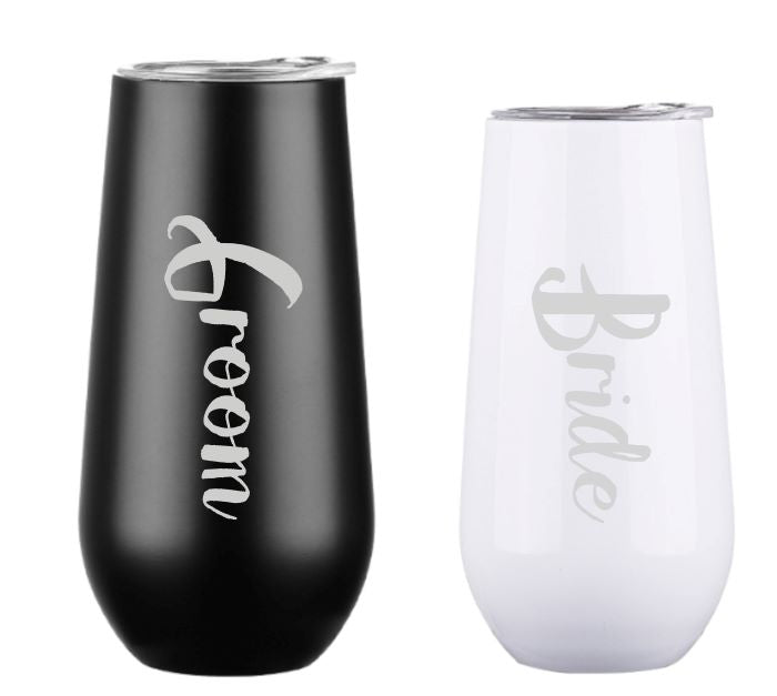 6oz. Coated Champagne Flute