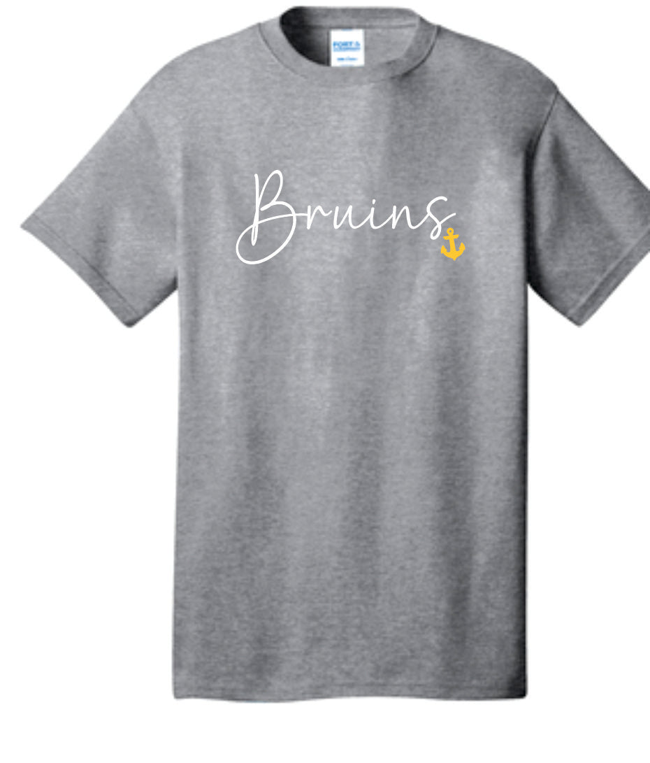 Bruins Cursive  Tee