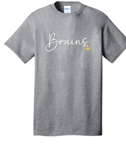 Bruins Cursive  Tee