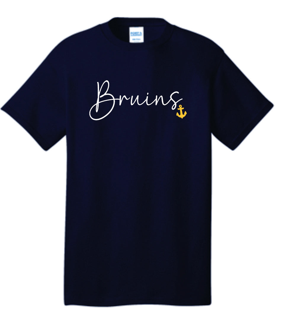 Bruins Cursive  Tee
