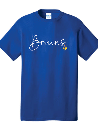 Bruins Cursive  Tee