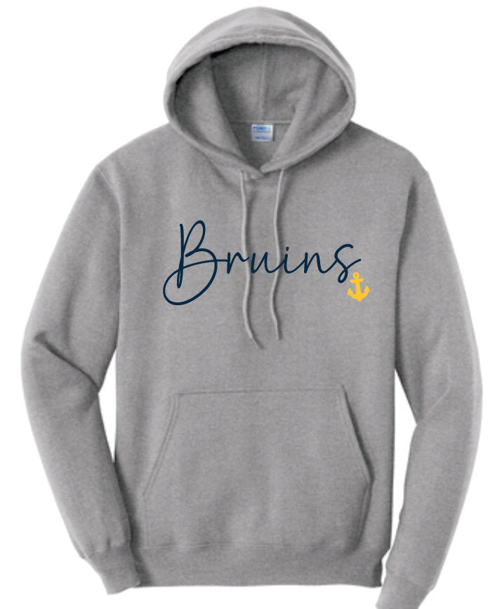Bruins Cursive Hoodie