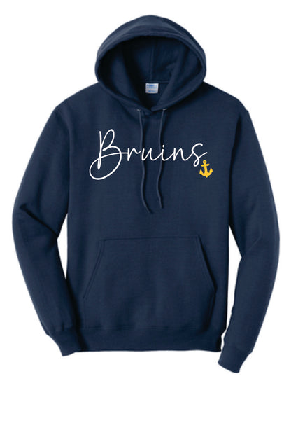 Bruins Cursive Hoodie