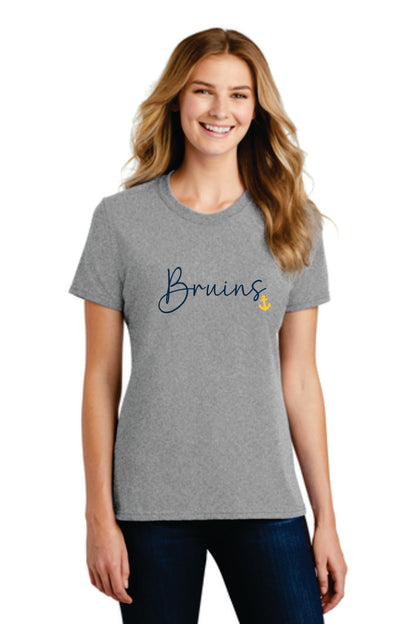 Bruins Cursive  Tee