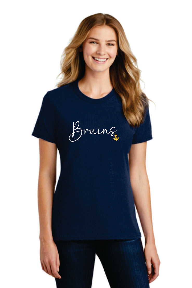 Bruins Cursive  Tee