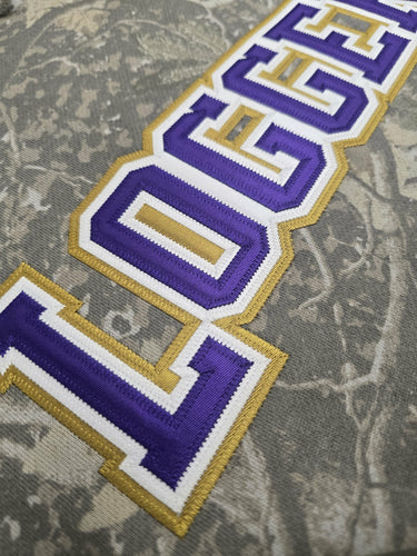 Deadwood Camo Hoodie with your favorite Team