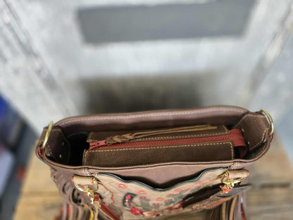 Cowgirl Cactus Fringe Bag