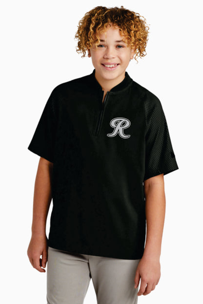 Renegades Baseball Embroidered New Era Short Sleeve Cage Jacket