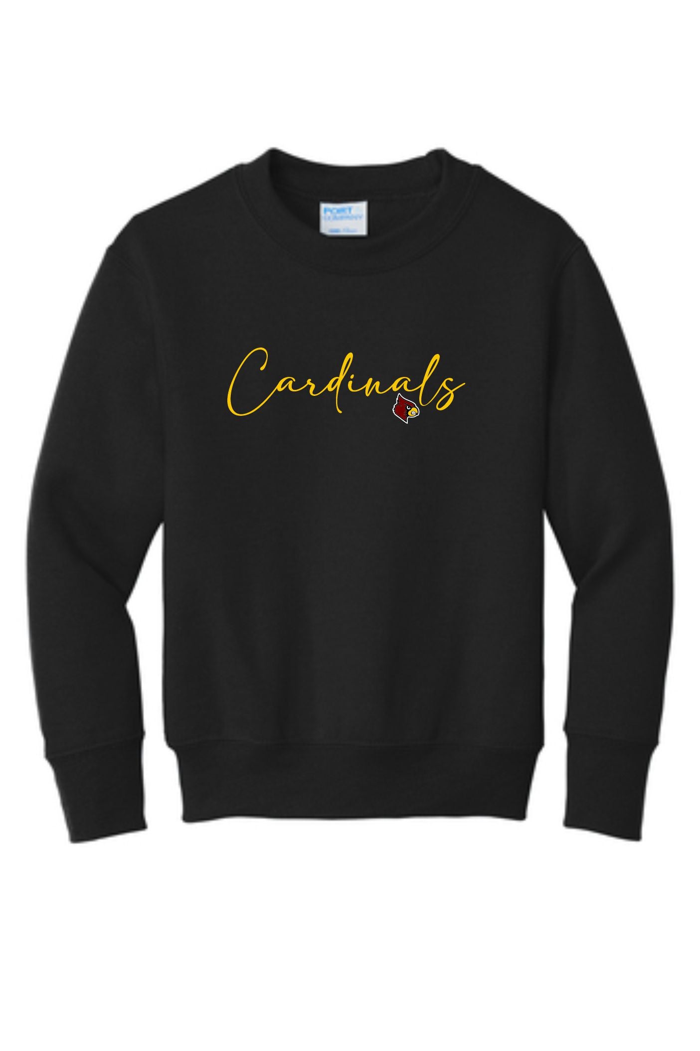 Winlock Cardinals Cursive Crewneck Sweatshirt
