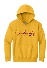 Winlock Cardinals Cursive Hoodie