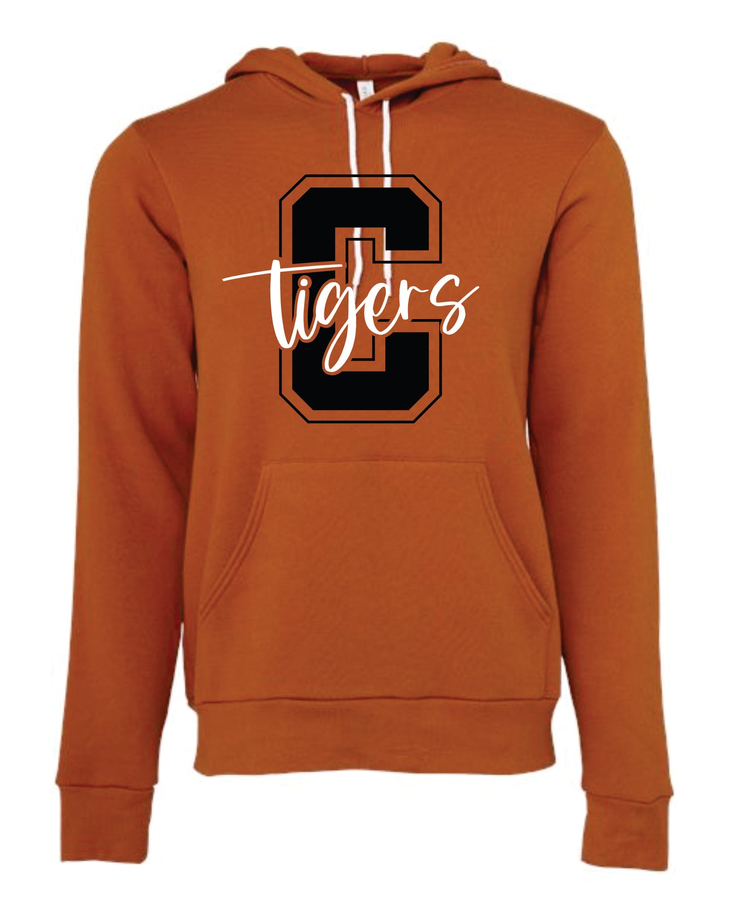The Big C | Tigers Bella+Canvas Hoodie