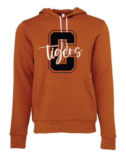 The Big C | Tigers Bella+Canvas Hoodie