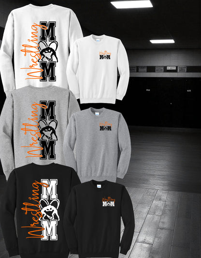 Wrestling MOM Crewneck sweatshirt
