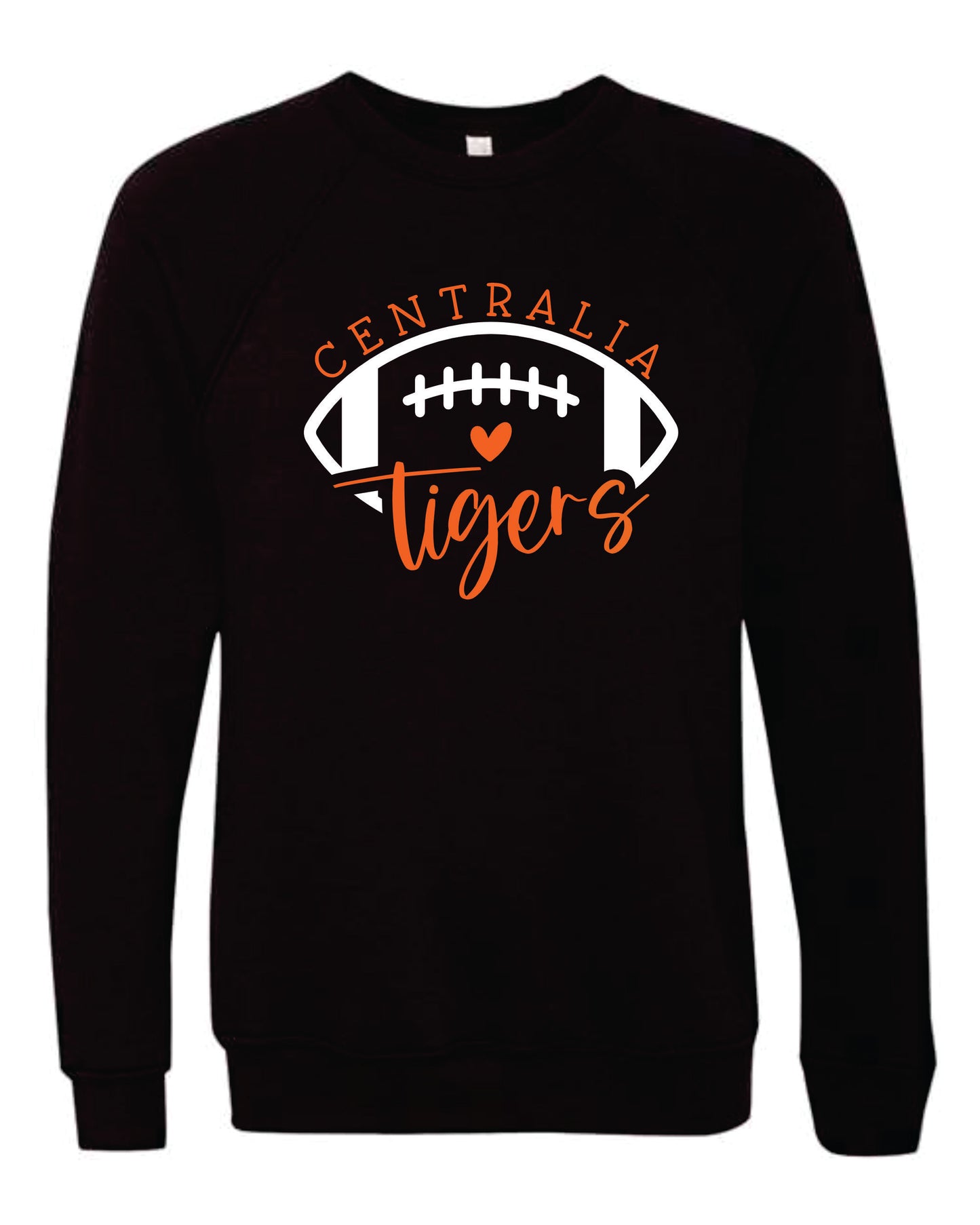 Centralia Tigers Football Bella+Canvas Crewneck