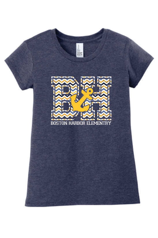 BH Chevron Girls Tee