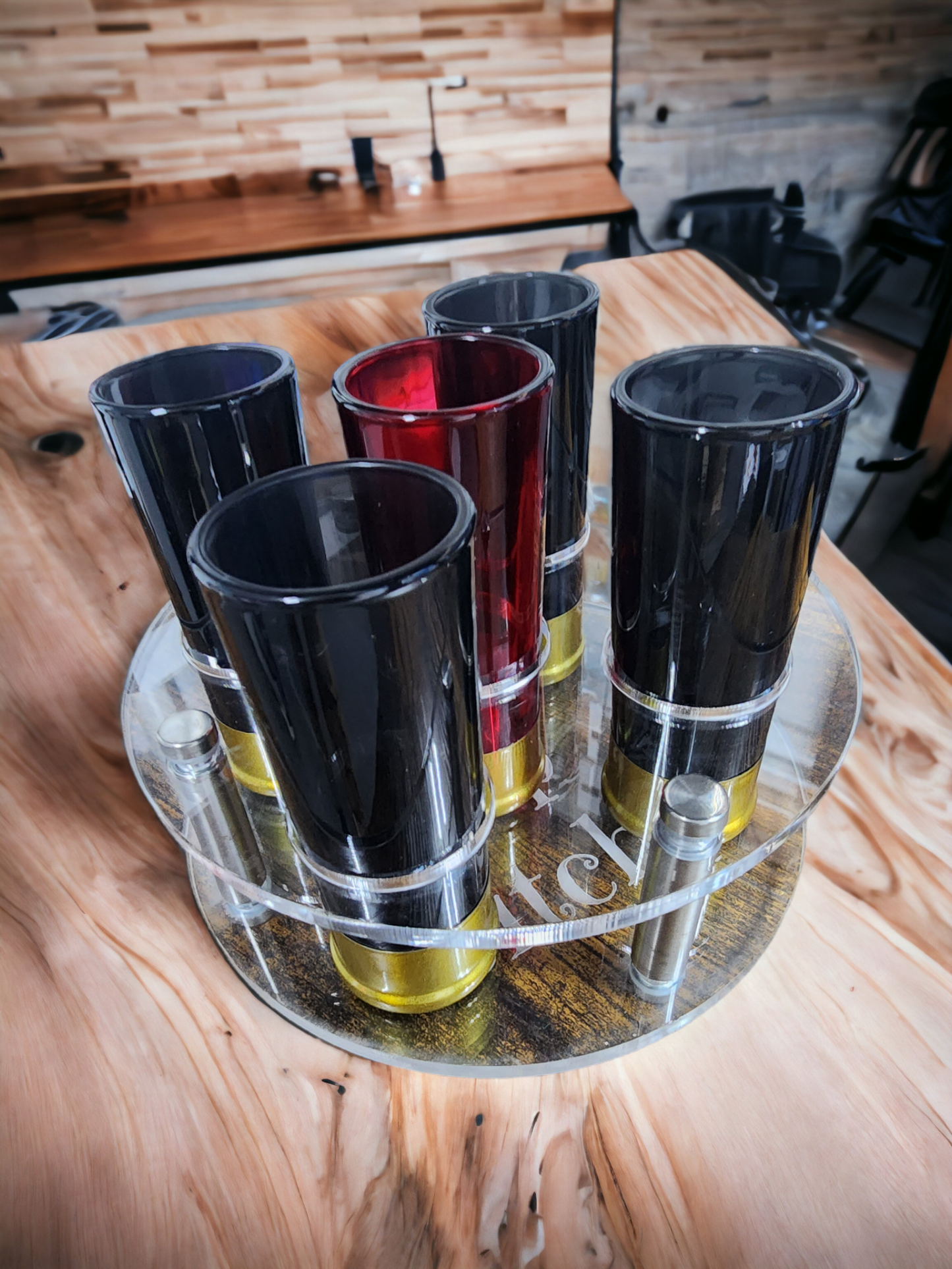 Shot Glass Serving Trays