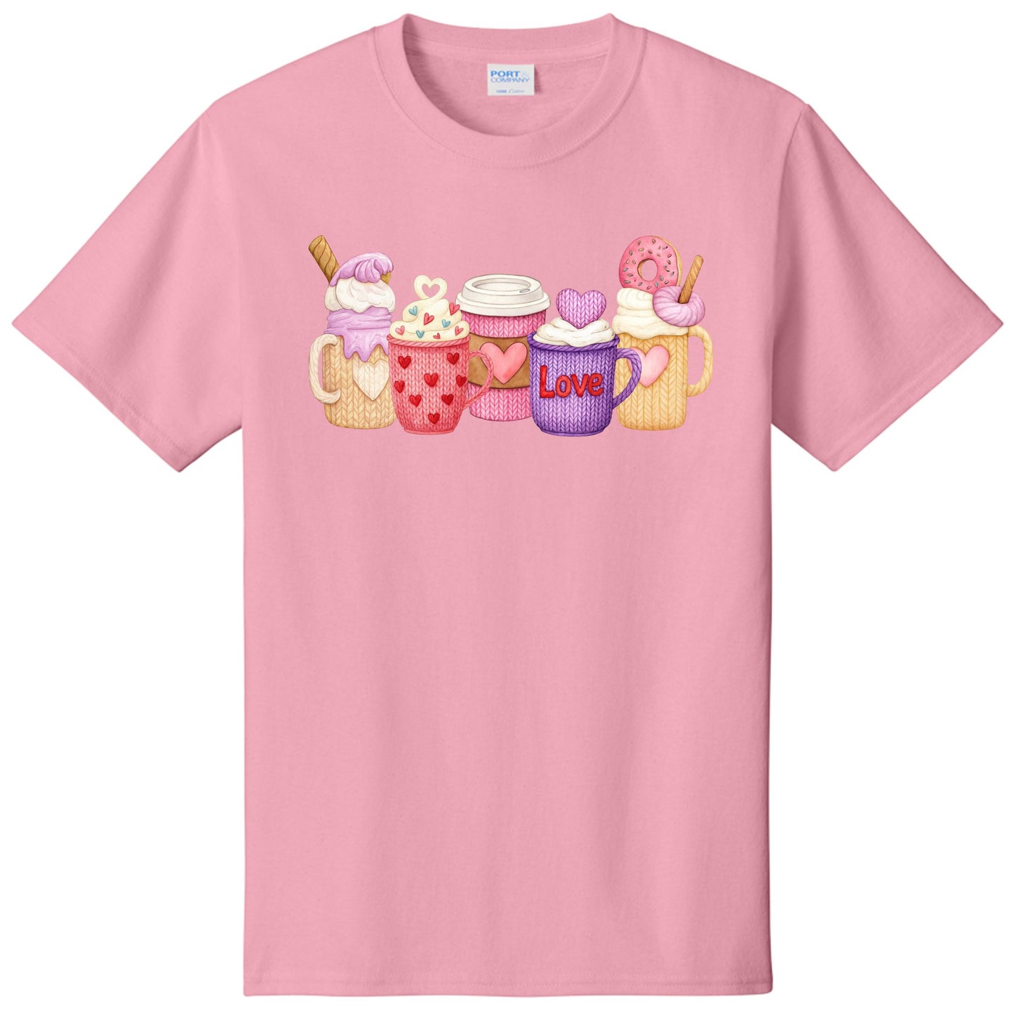 Love & Lattes Cozy Coffee | T-Shirt or Crewneck