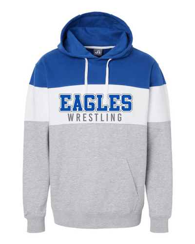 Eagles Wrestling Color block Hoodie