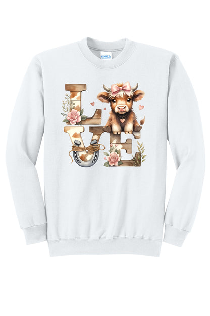 Love Highland Cow | T-Shirt or Crewneck