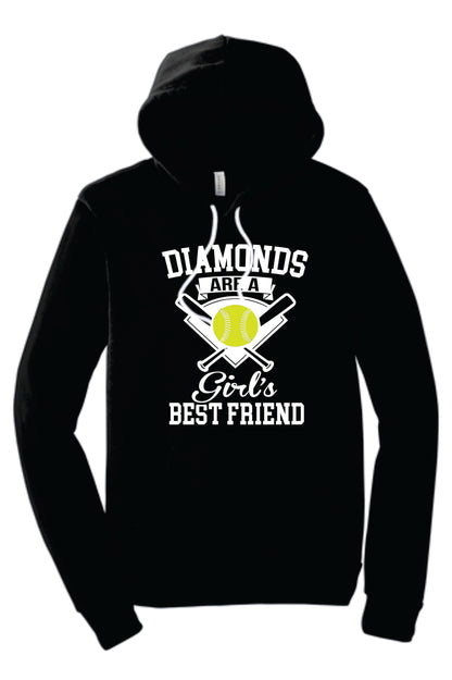 Diamonds Are A Girl's Best Friend Hoodie