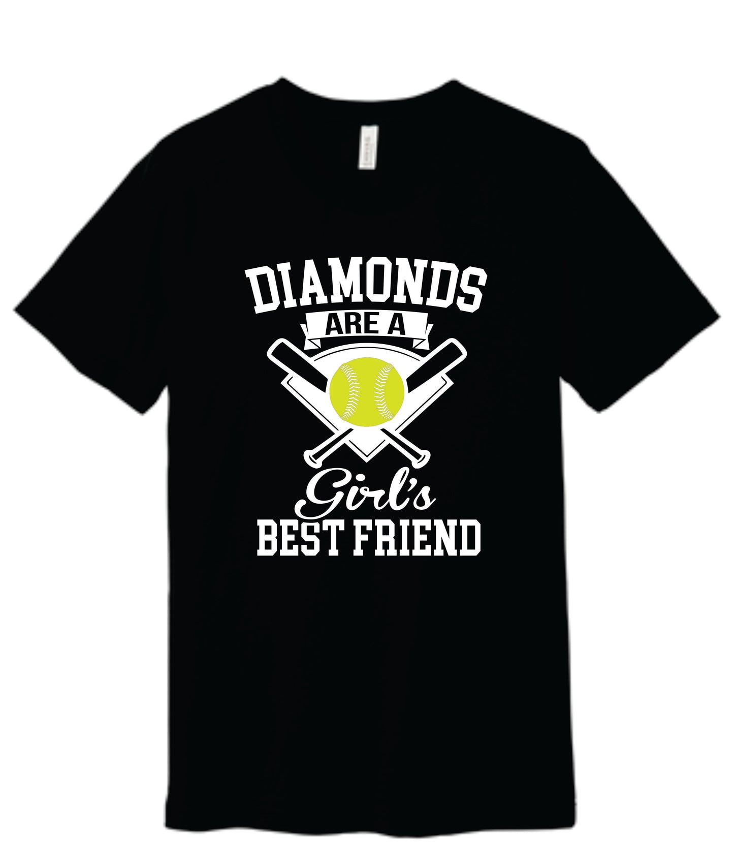 Diamonds Are A Girl's Best Friend Tee