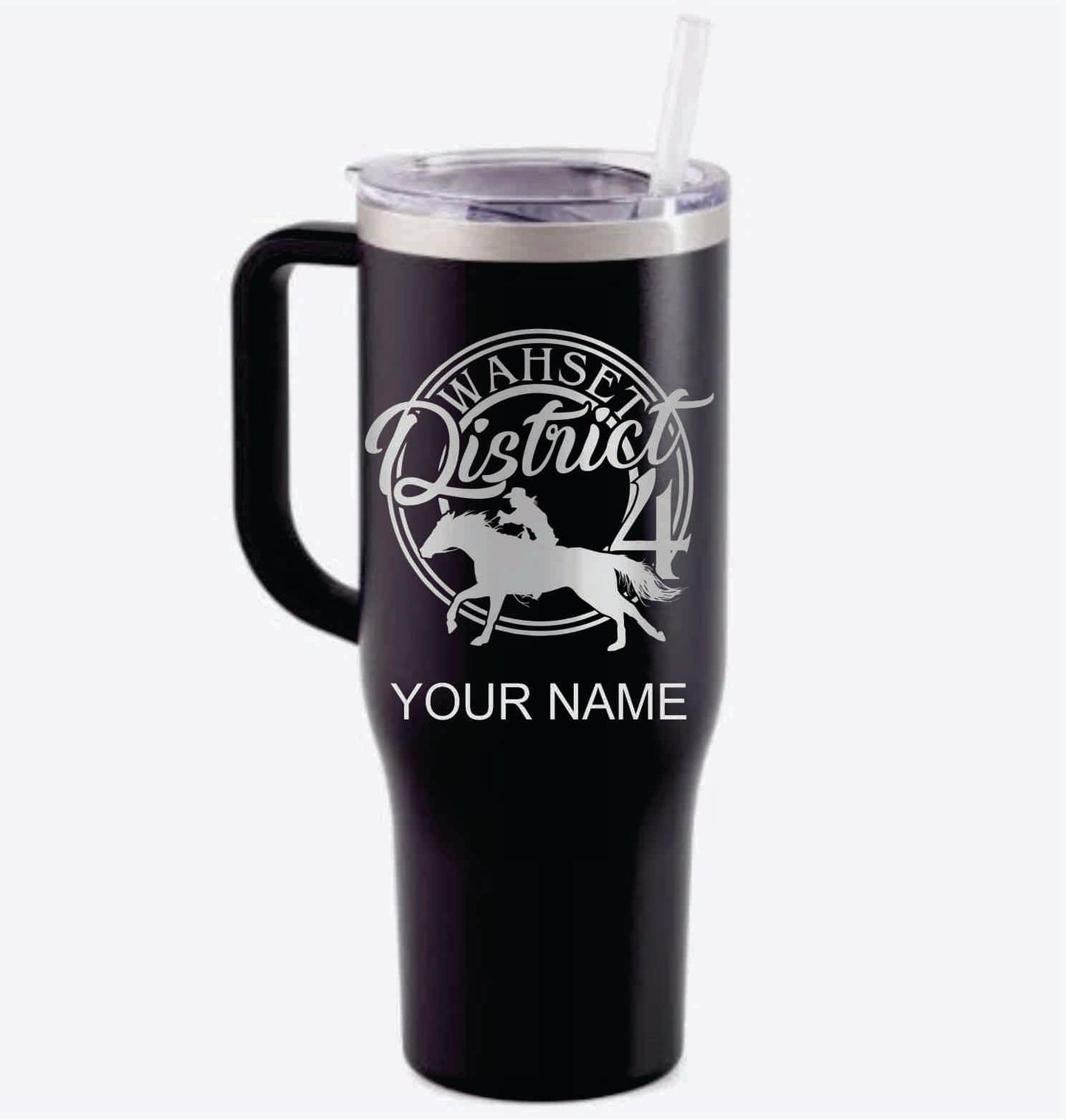 40 Ounce Charger Travel Mug With Handle