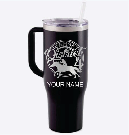 40 Ounce Charger Travel Mug With Handle