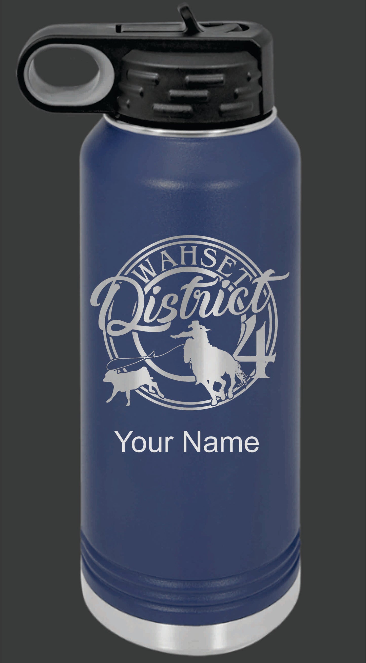 District 4 32oz Water Bottle