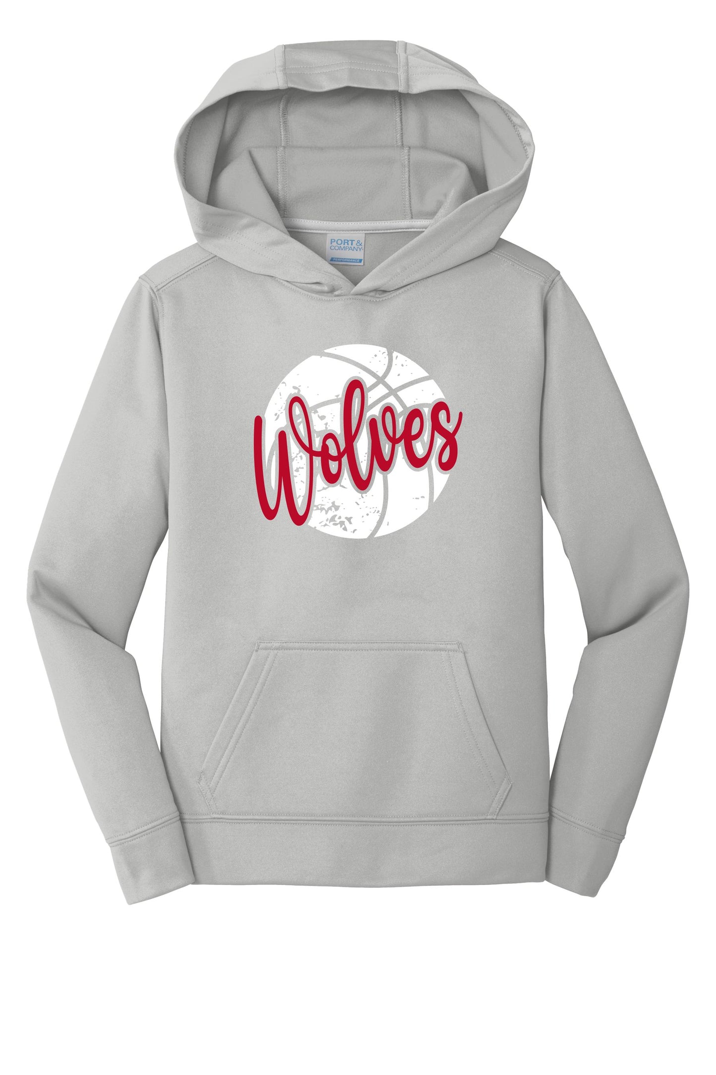 Wolves Basketball Performance Hoodie