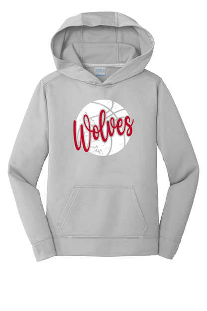 Wolves Basketball Performance Hoodie