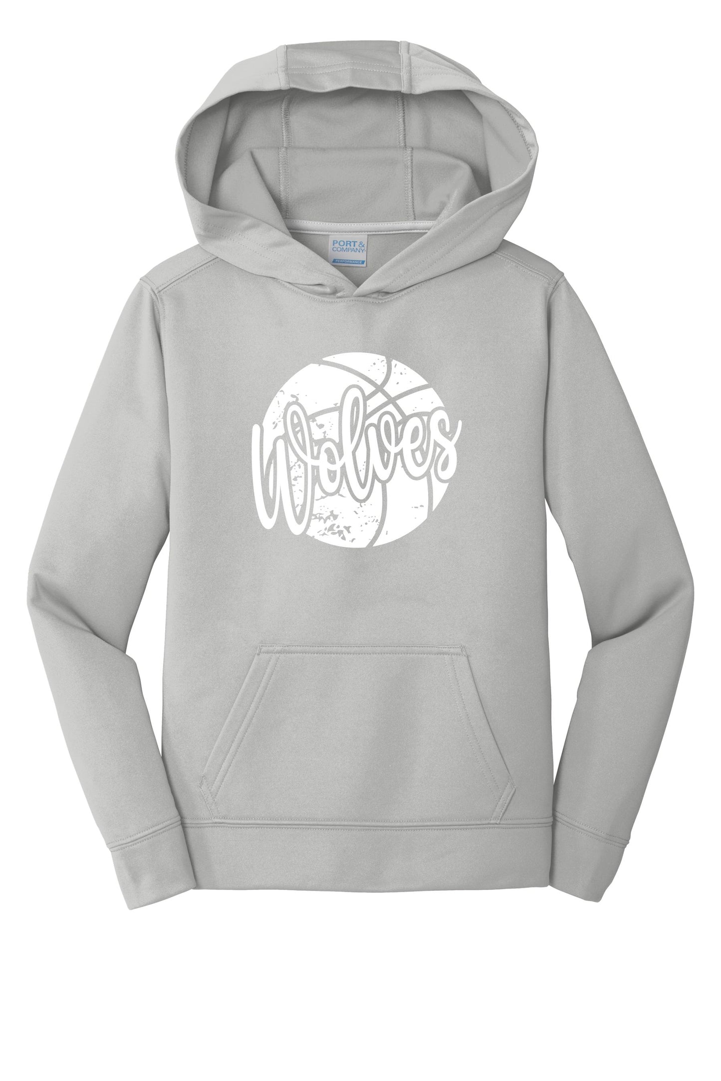 Wolves Basketball Performance Hoodie