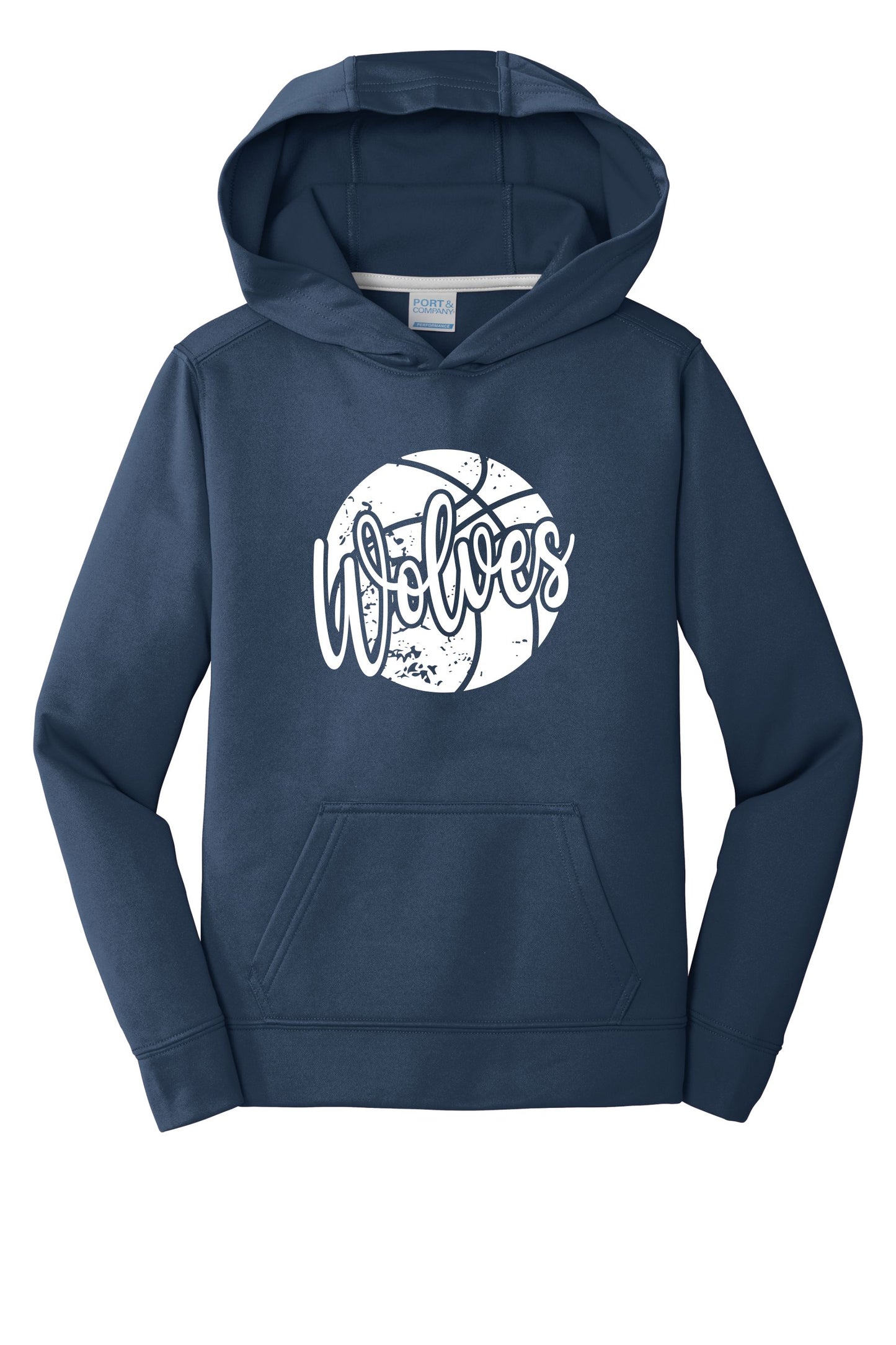 Wolves Basketball Performance Hoodie
