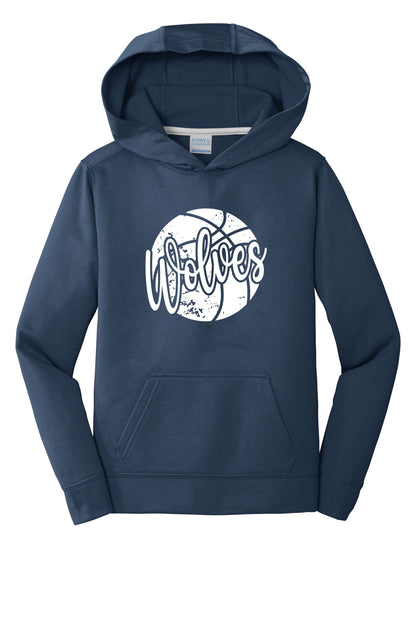 Wolves Basketball Performance Hoodie